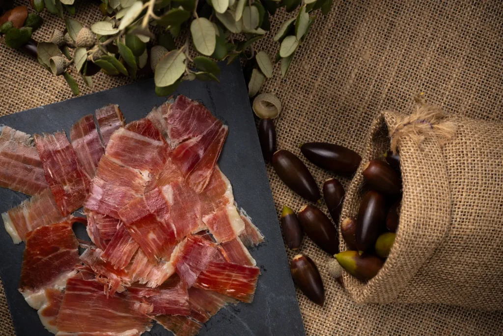 Cortijo Monzón - vista-en-angulo-alto-de-las-verduras-en-la-mesa